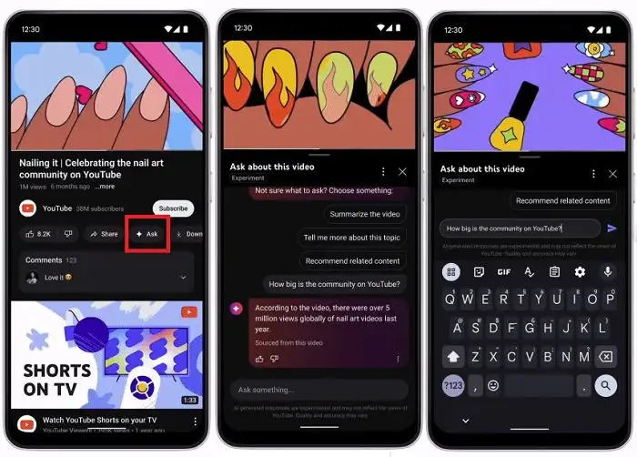 Чат-бот на базе искусственного интеллекта будет отвечать на вопросы под видео на YouTube
