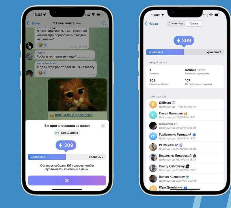 Павел Дуров анонсирует новую функцию Telegram-канала