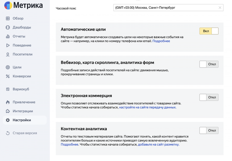 Яндекс.Метрика от А до Я