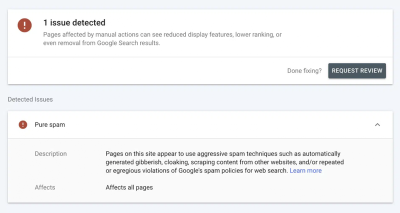 Google фильтры, санкции и алгоритмы
