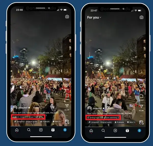 Instagram* тестирует подсказки Reels, объясняющие популярность видео