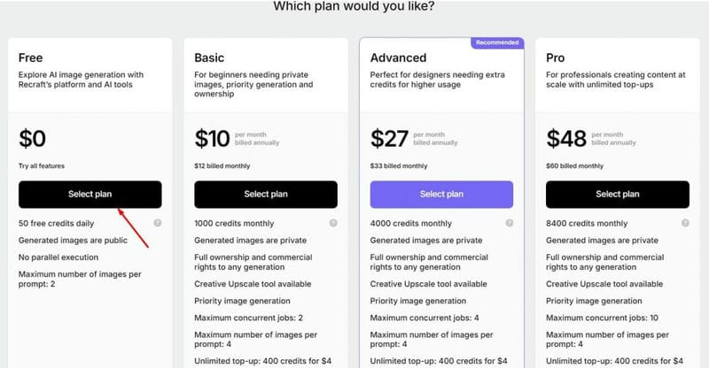 Нейросеть Recraft AI: как пользоваться в России, как создать изображение бесплатно