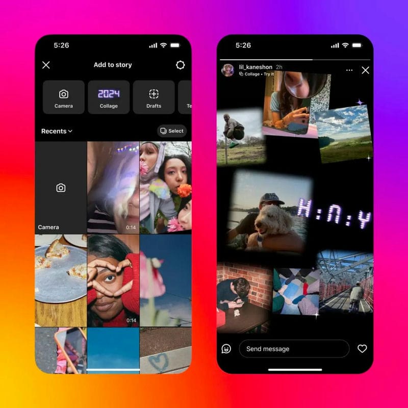 Instagram* представил новую функцию — итоги 2024 года для сторис