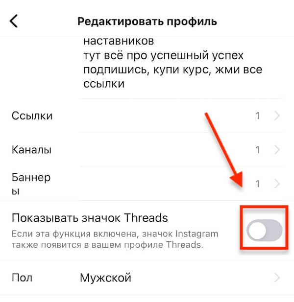 Как удалить аккаунт в Threads и скрыть из профиля в Instagram*