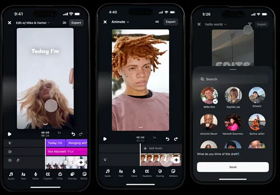 Instagram* представил новые функции видеоредактора Edits
