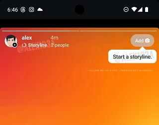 Instagram* тестирует функцию совместных историй «Storylines»