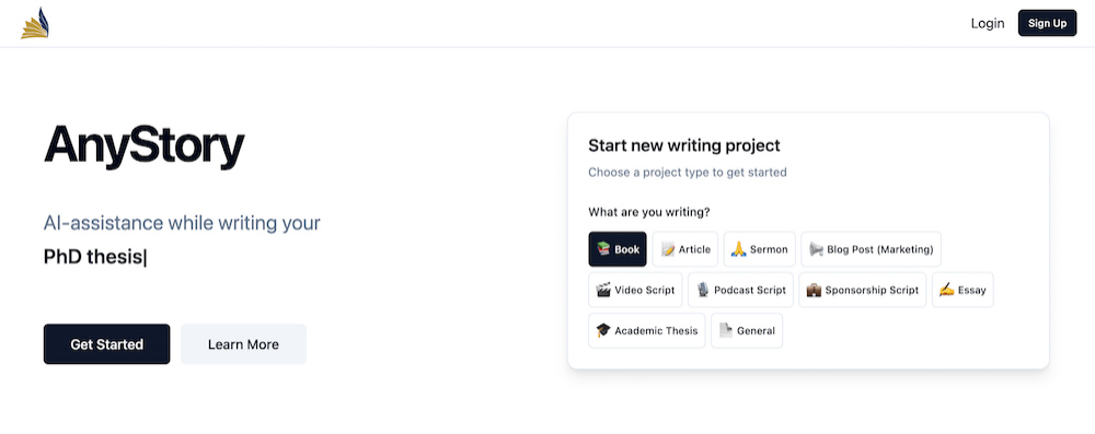 Вышла нейросеть AnyStory AI — она умеет писать книги
