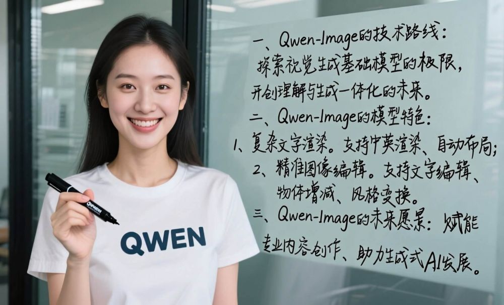 Вышла нейросеть Qwen-Image — как ей пользовать и создавать картинки с надписями