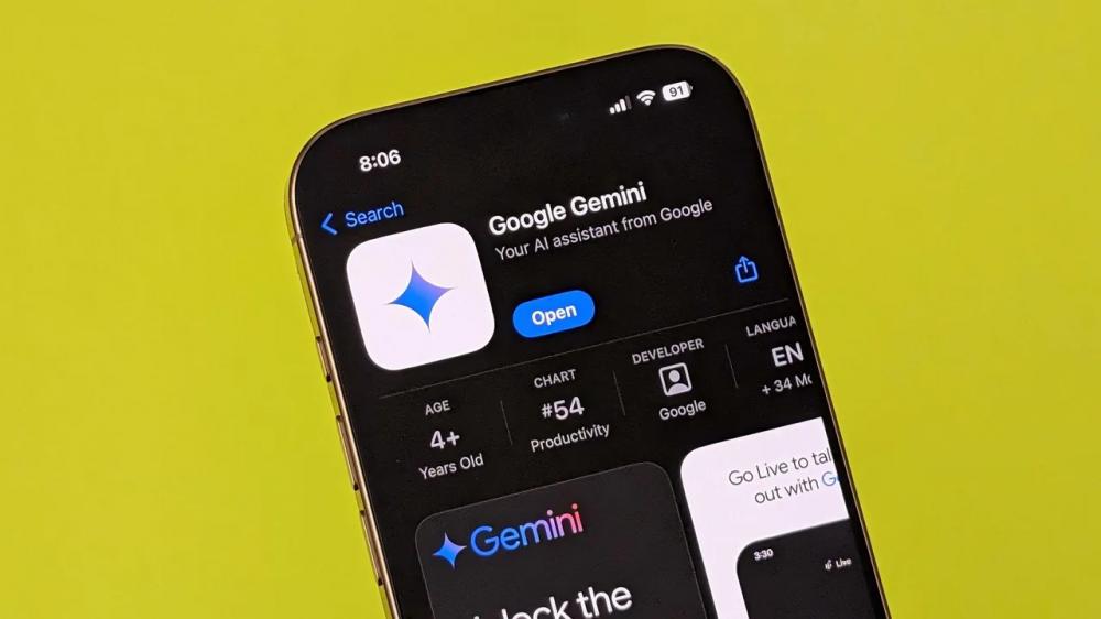 Gemini обошла ChatGPT в топе App Store — помогла нейросеть Nano Banana