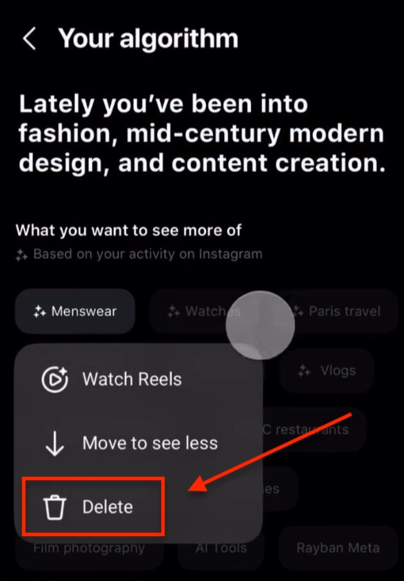 Instagram* позволит вручную настраивать алгоритмы рекомендаций в Reels