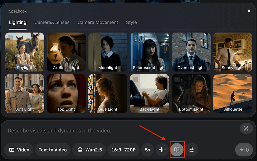 Промты для генерации видео в Wan 2.5 — шаблоны, примеры, тесты