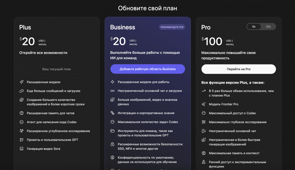 OpenAI запустила ChatGPT Pro за $100 в месяц