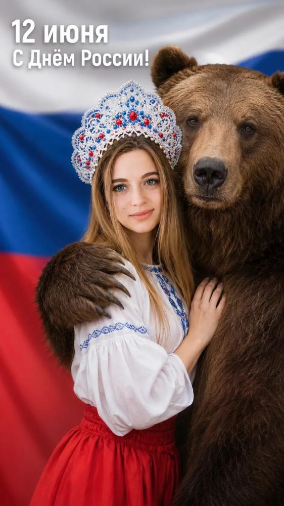 Промты для фото и открыток ко Дню России, +нейросети для генерации