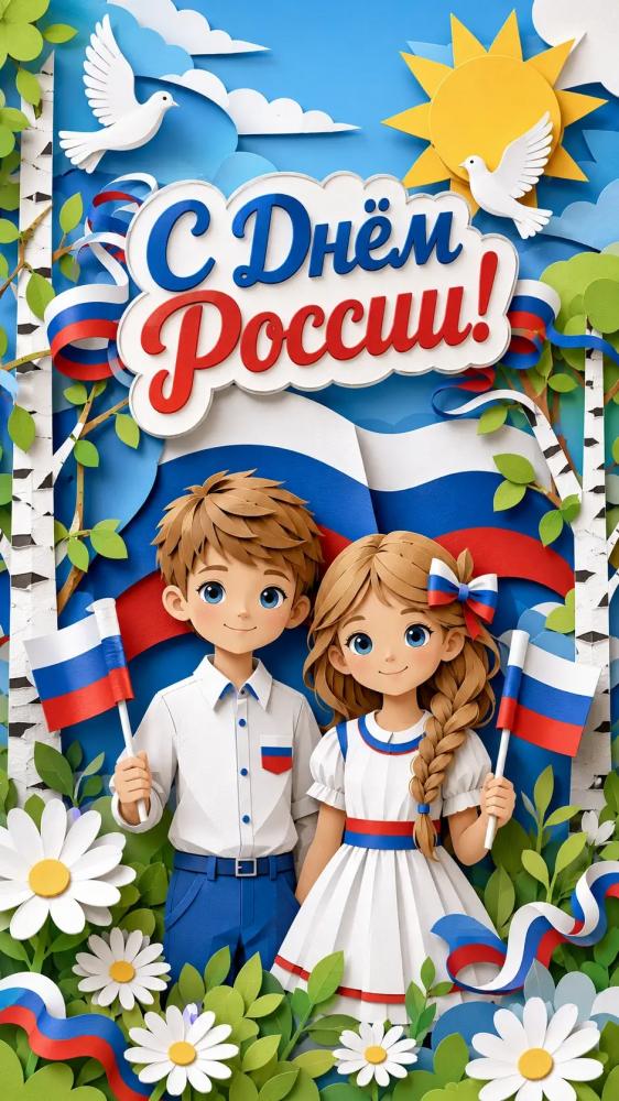 Промты для фото и открыток ко Дню России, +нейросети для генерации