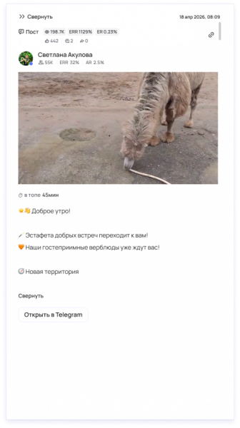 Топ-5 категорий каналов в Telegram по вовлечению за последние два месяца