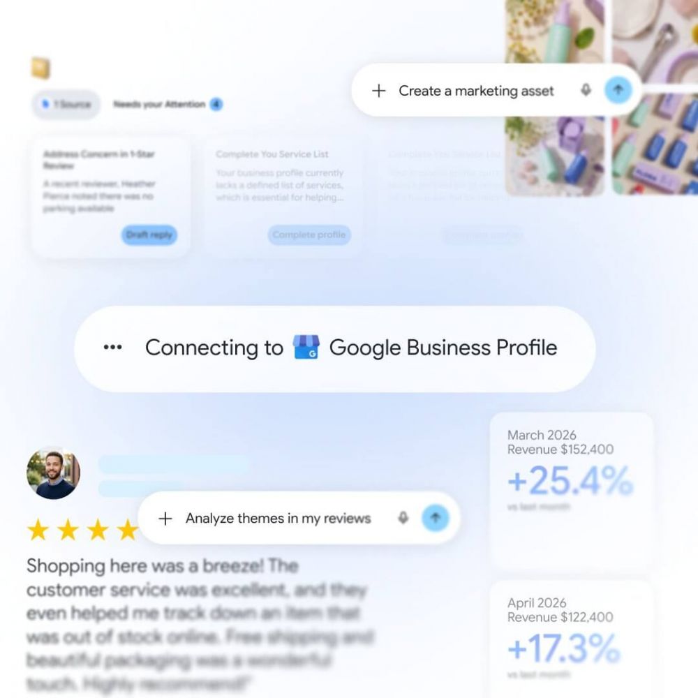 Google добавила в Gemini подключение Business Profile