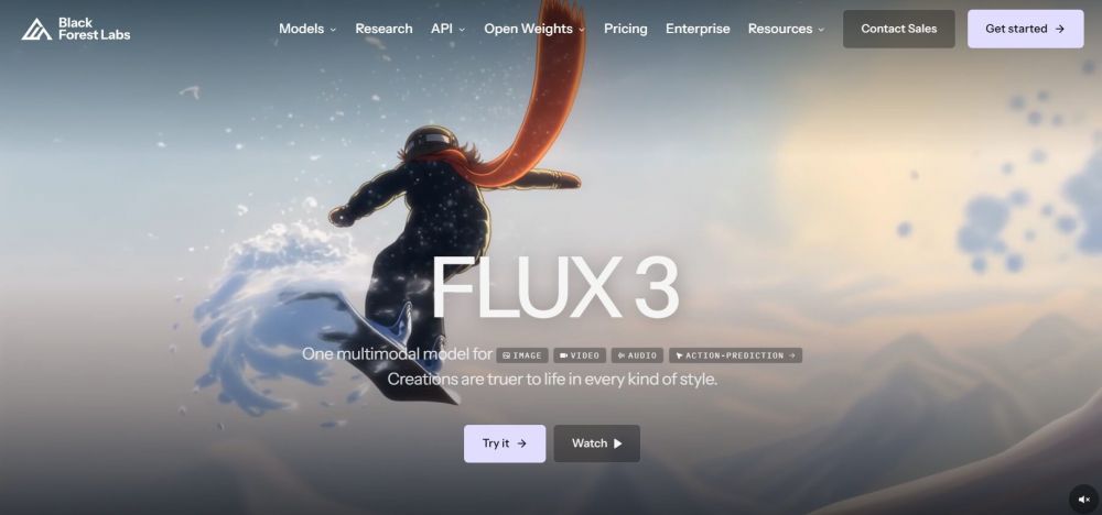 FLUX 3 появилась в Luma Agent