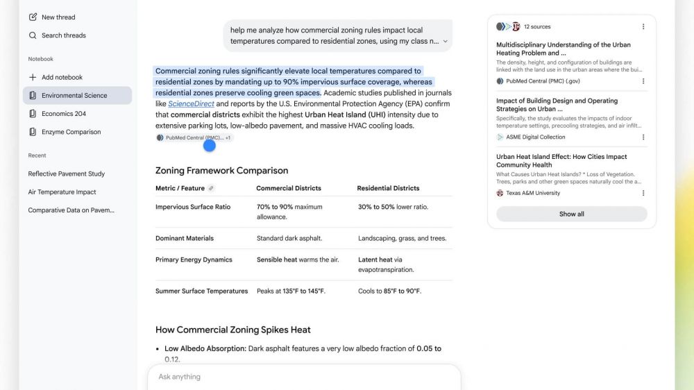 Google Search добавила учебные инструменты в AI Mode и AI Overviews