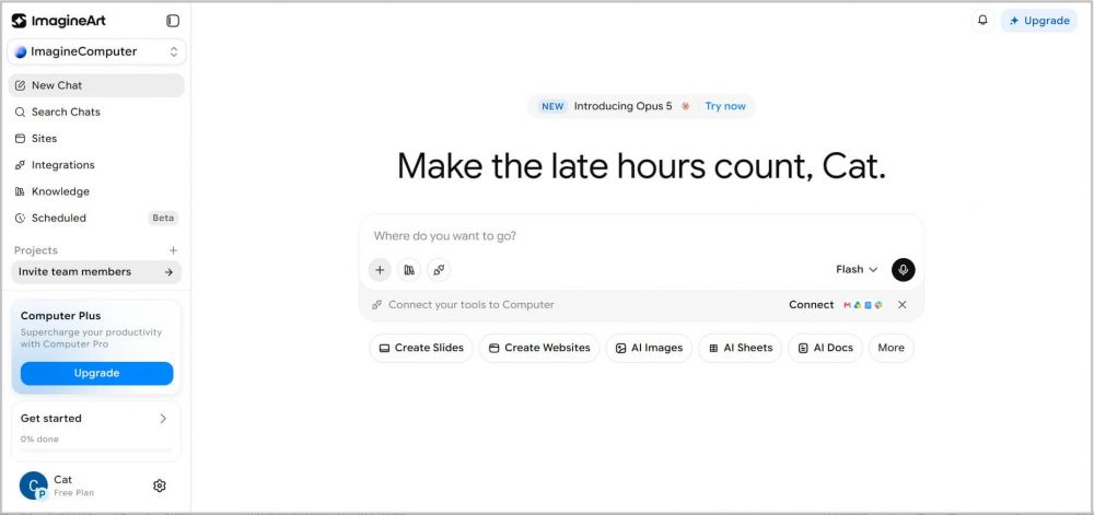 ImagineArt представила Imagine Computer для работы с ИИ-агентом