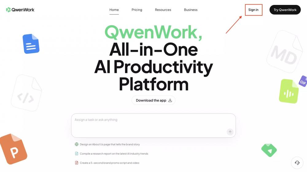 Как пользоваться QwenWork: регистрация, возможности, бесплатные кредиты и тарифы
