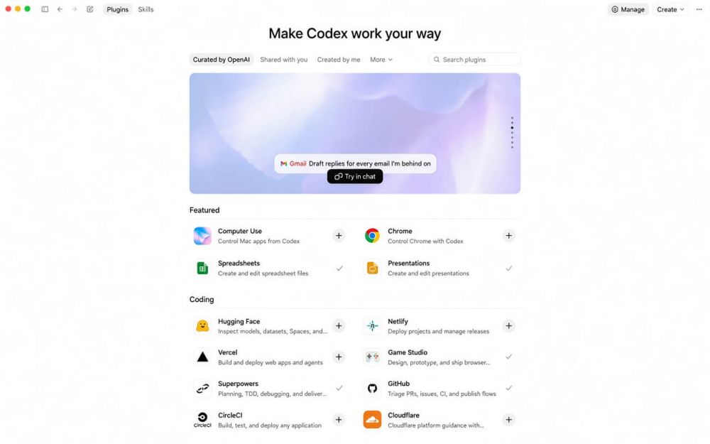 OpenAI выпустила плагин Apple Messages для ChatGPT Work и Codex