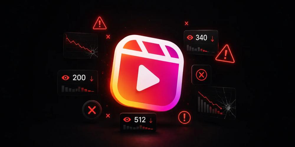 Почему Reels в Instagram* не набирают просмотры и как это исправить
