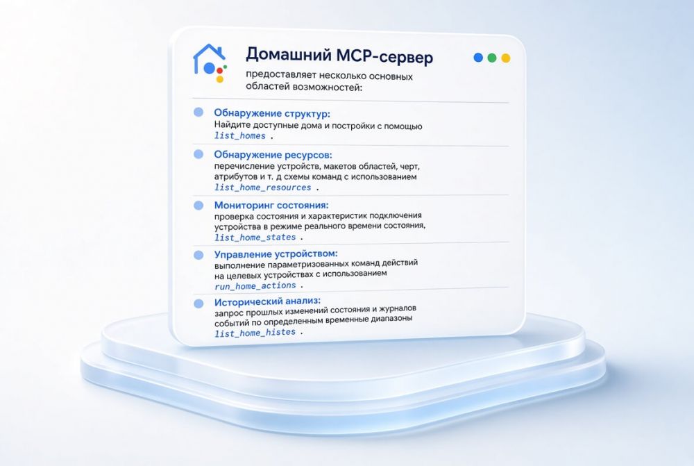 Google открыла управление умным домом для сторонних ИИ-агентов