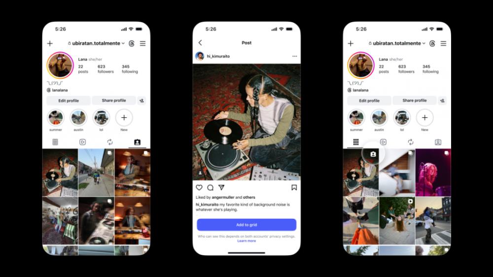 Instagram* позволит добавлять в профиль публикации с отметкой