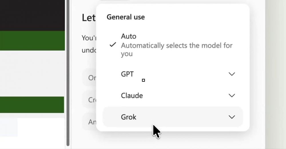 Microsoft добавила Grok в Copilot для Word, Excel и PowerPoint