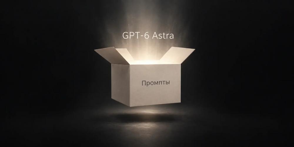 Промты для GPT-6 Astra — как правильно писать промты в ChatGPT/Codex, + примеры