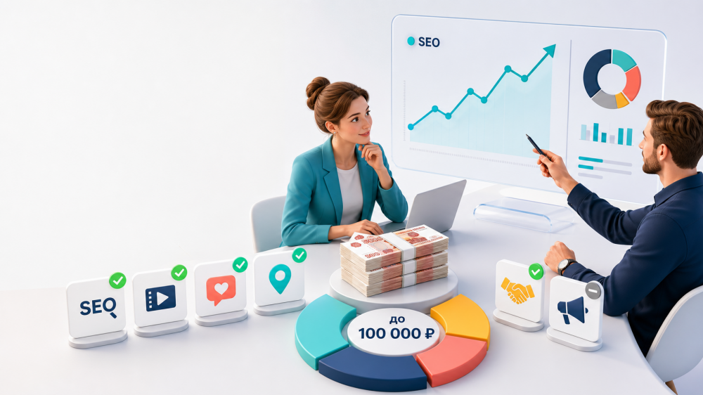 SEO стало самым эффективным рекламным каналом для бизнеса с бюджетом до 100 тыс. рублей