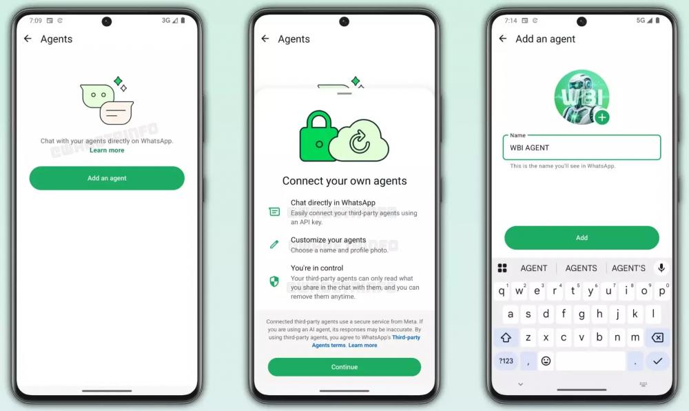 WhatsApp* тестирует чаты со сторонними ИИ-агентами — до пяти на аккаунт