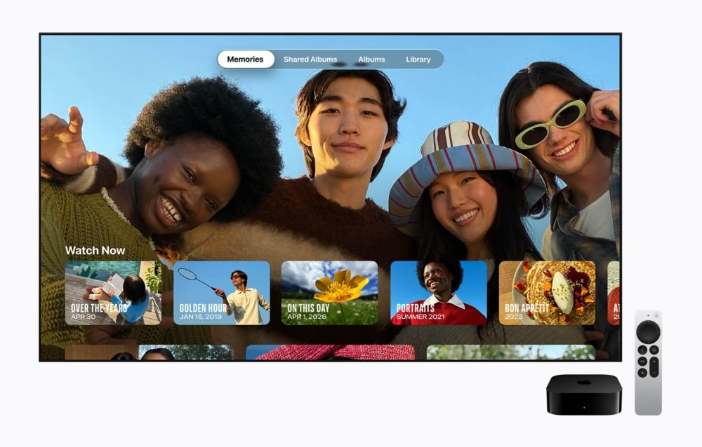 Apple представила новую Apple TV 4K с A19 и управлением без пульта