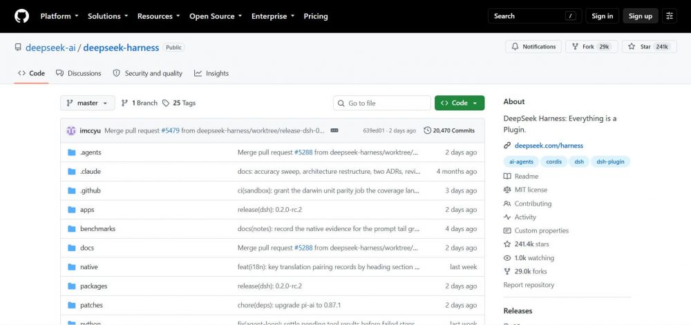 DeepSeek выпустила Harness v0.2 — приложение для macOS и Windows