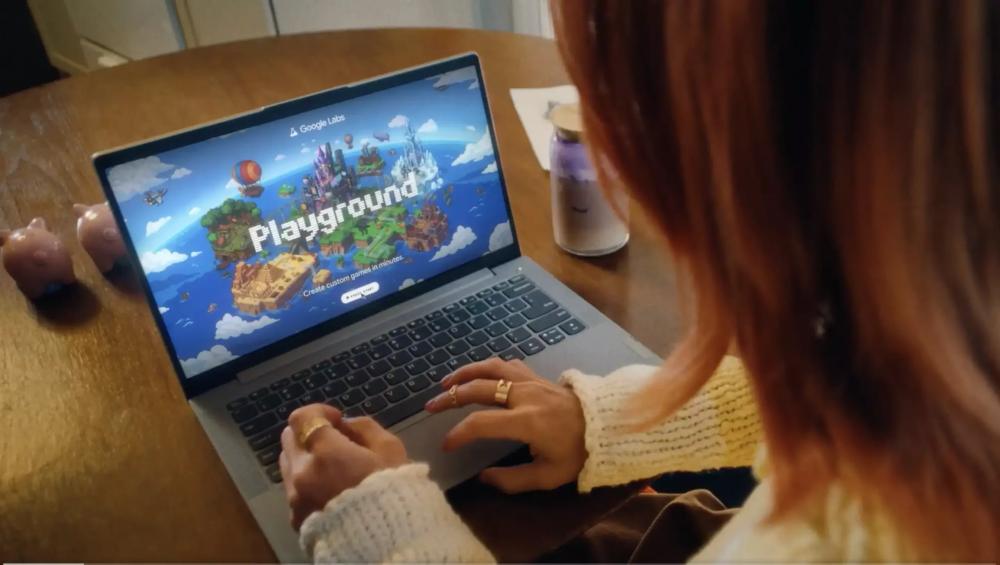 Google запустила Playground — платформу для вайбкодинга игр