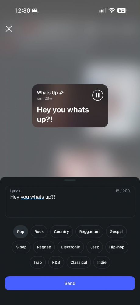 Instagram* добавила ИИ-генератор песен в личные сообщения