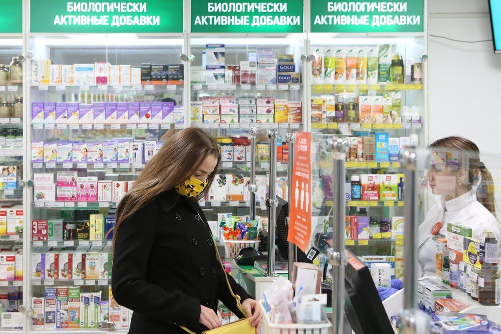 Продажи противовирусных препаратов в сентябре снизились на 20% год к году