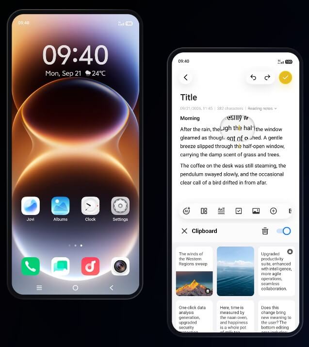 vivo представила V80 с камерой ZEISS, аккумулятором 7200 мА·ч и OriginOS 7